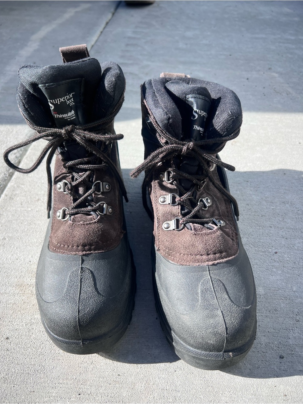 Men's Brown Insulated Waterproof Boots